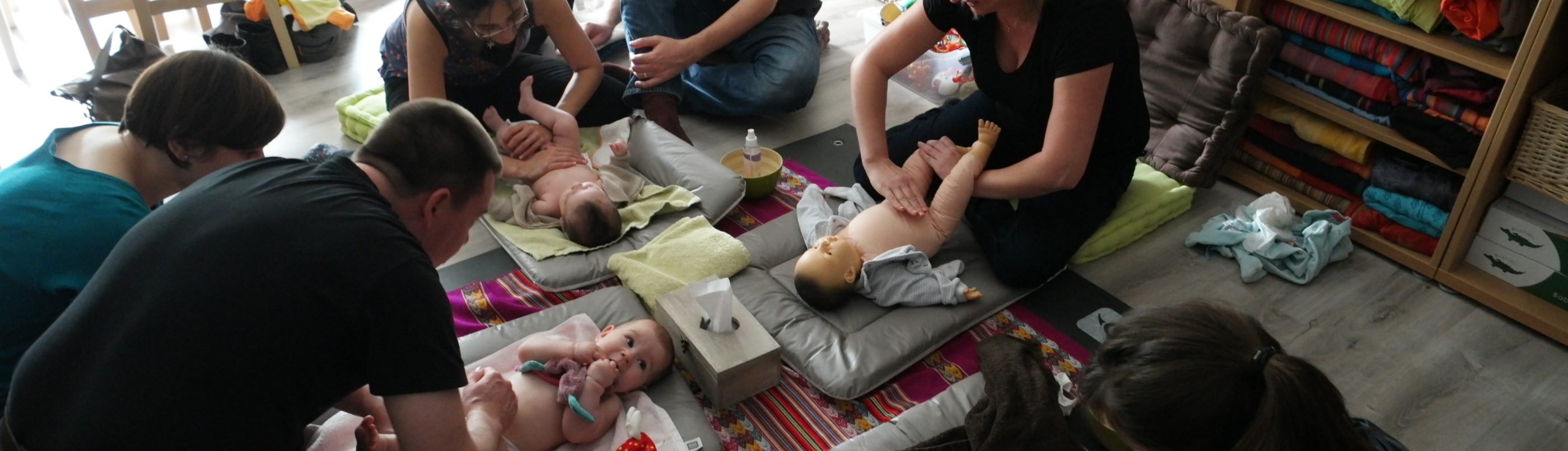Atelier massage bébé, Nancy, Meurthe-et-Moselle